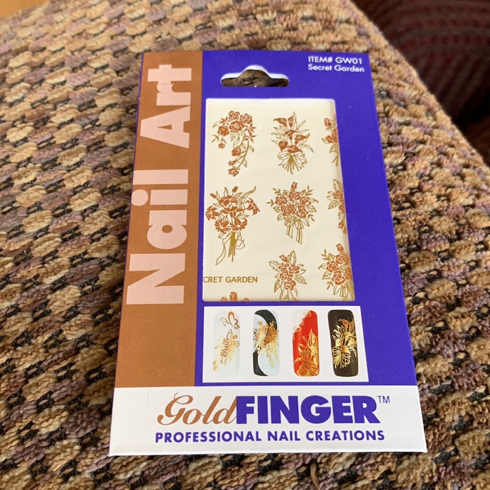 Add-on for $10. Nail Art Secret Garden